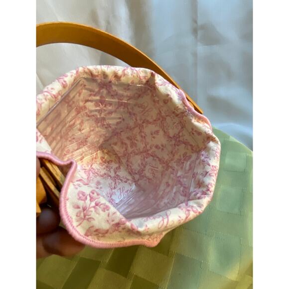 Vintage, Longaberger, Horizon of Hope Basket, Small Basket wLiner Protector 2001 - Picture 5 of 13